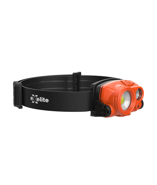 LED Headlamp Cob Duo 90D Adjustable 400Lm (FloOD 3W) & 250Lm (Spot 2W) 6500K