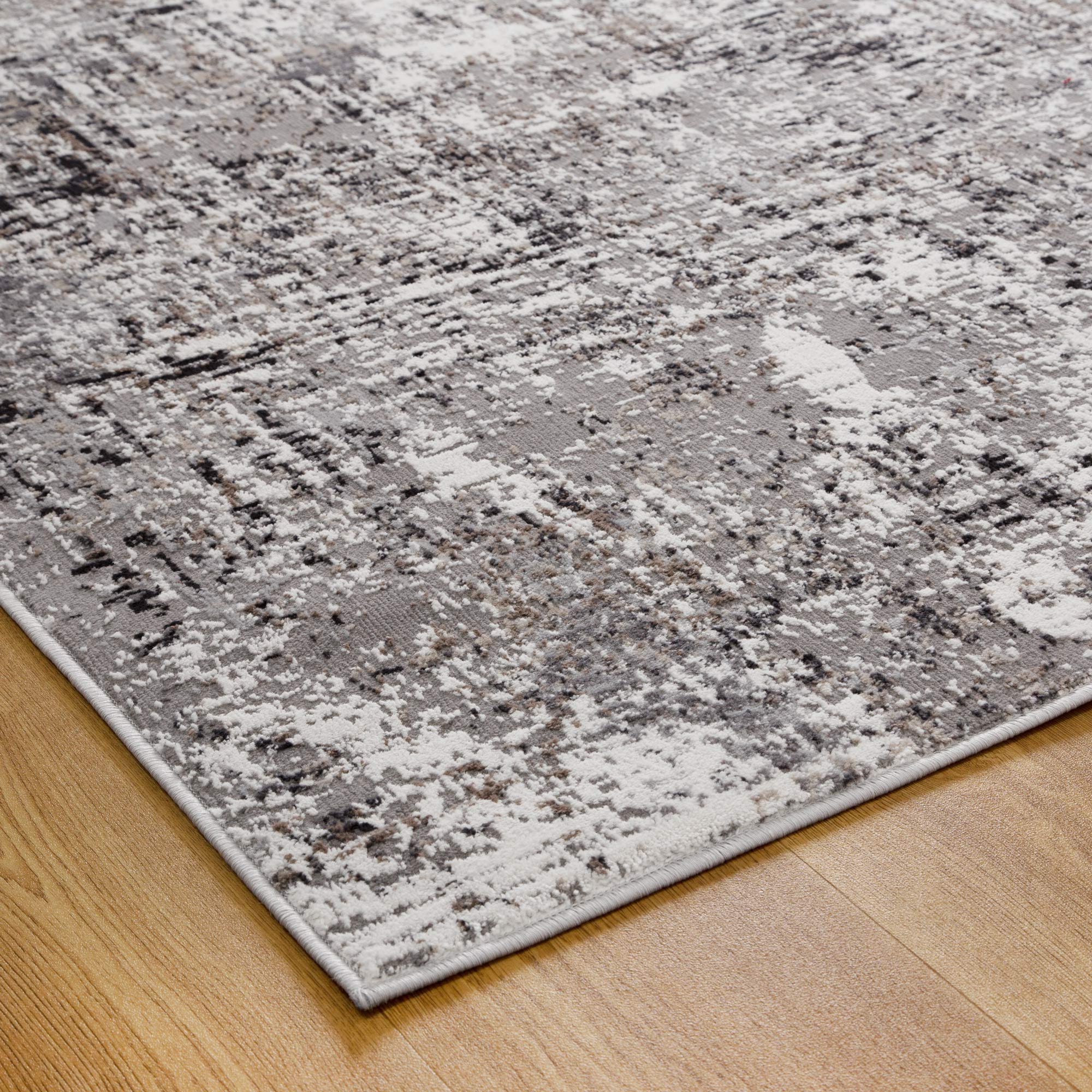 Amelia Grey Modern Rug 160x230cm