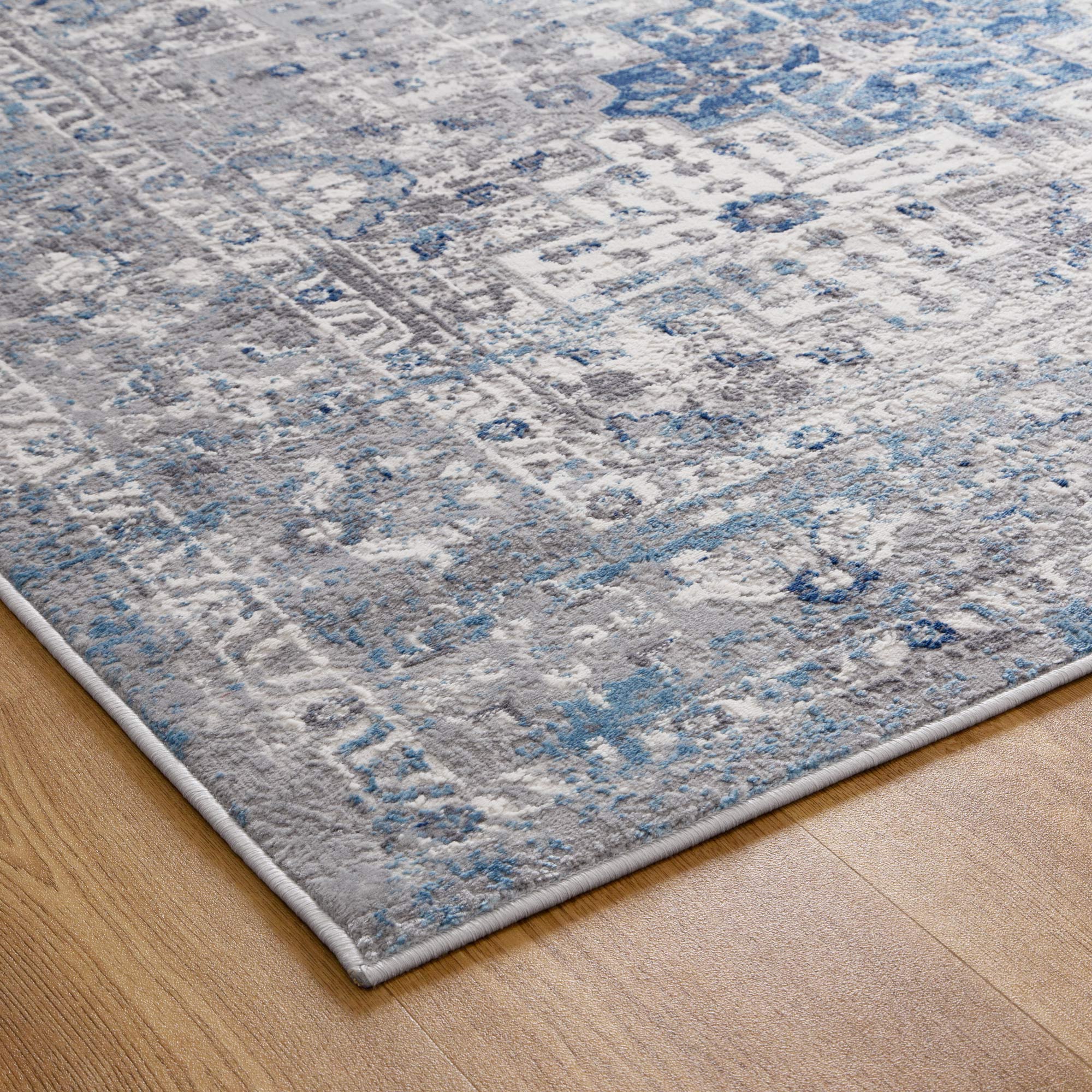 Amelia Navy Blue Oriental Rug 160x230cm