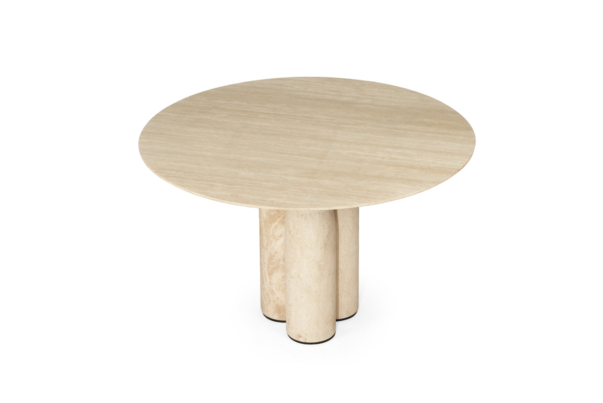 Elio Travertine Dining Table