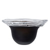 Stacked Wave Brown Bottom Bowl