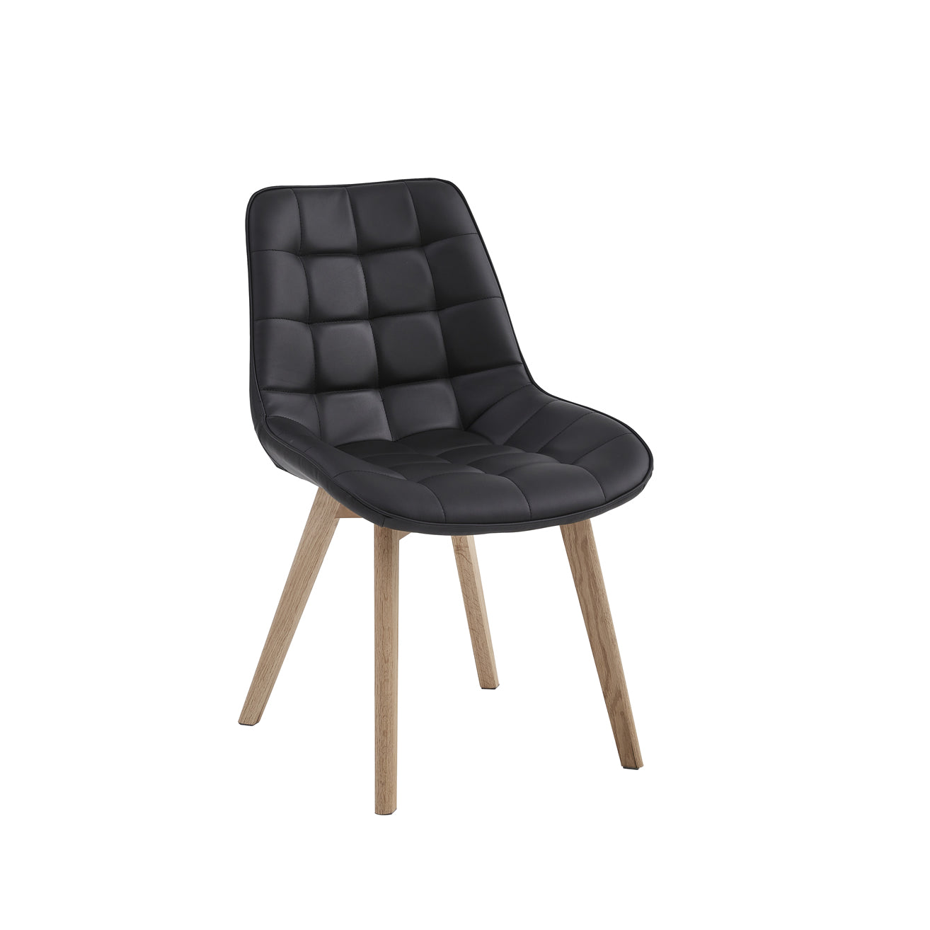 Forest Dining Chair - Black / Natural (Set of 4)