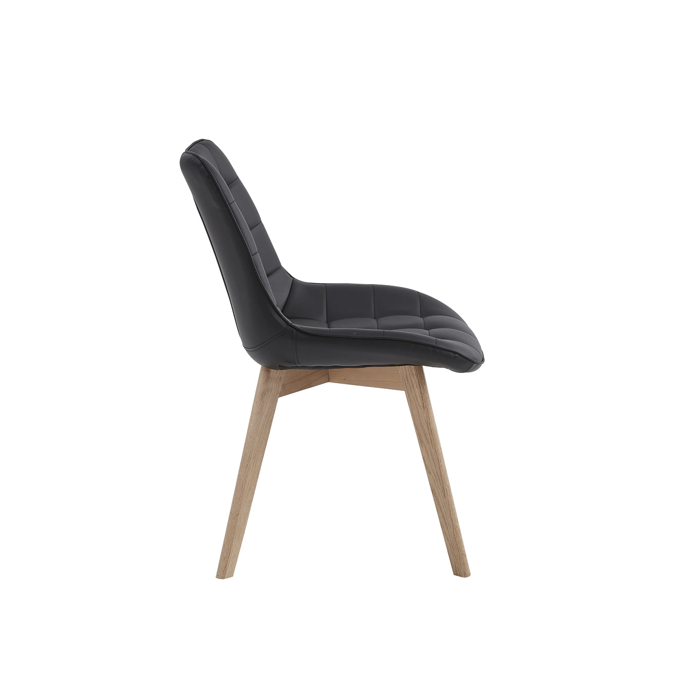 Forest Dining Chair - Black / Natural (Set of 4)