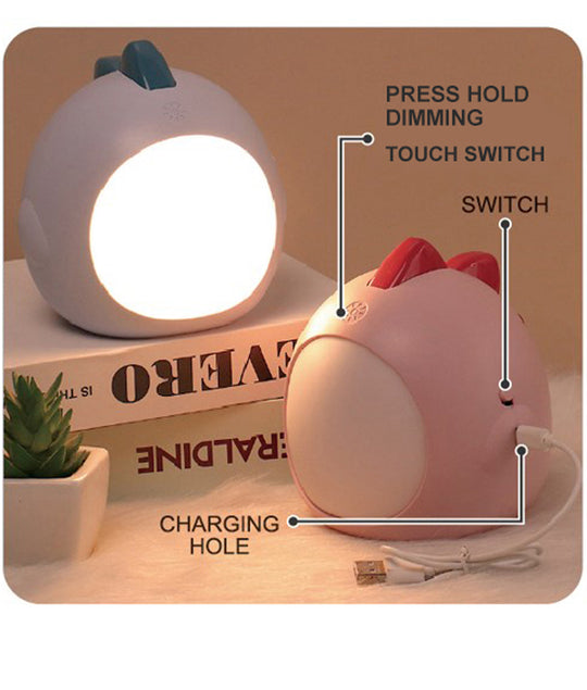 LED Tri CCT Nightlight Chicken Yellow Dimmable Usb Dc 5V Rechargeable 1200Mah IP20