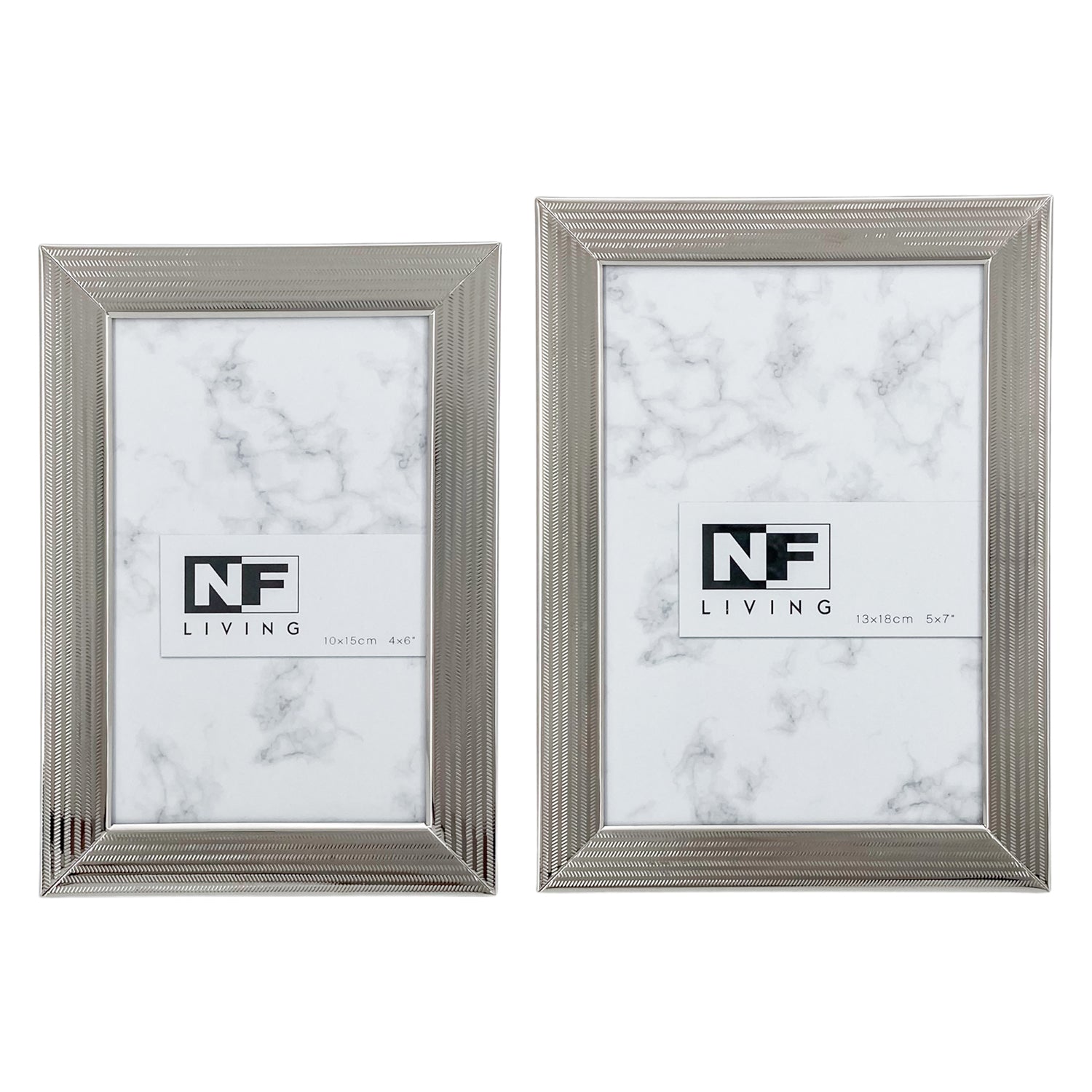 Chrome Crest Frames 4x6"