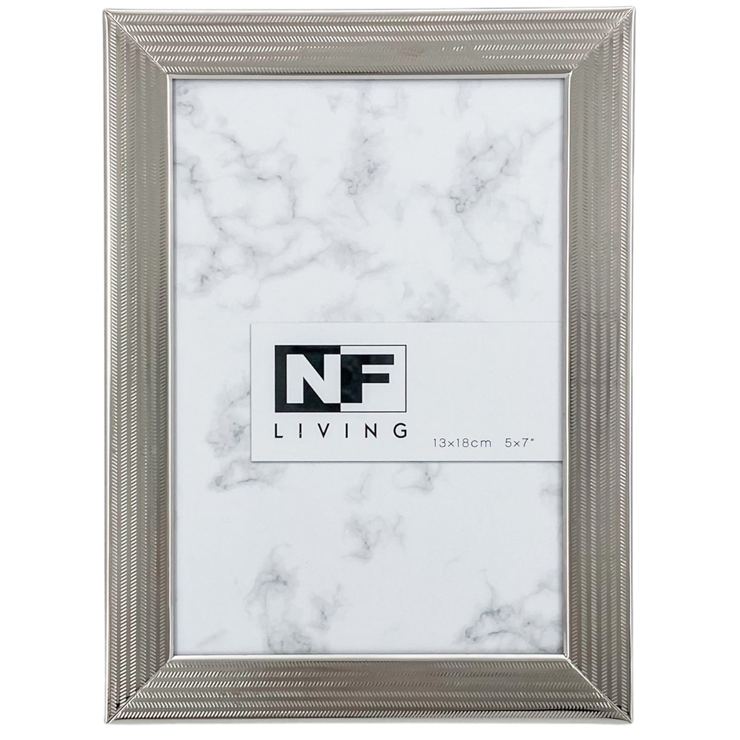 Chrome Crest Frames 5x7"