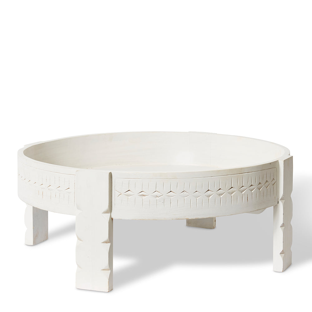 Yaeger Coffee Table - White