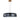 Pendant ES 40W Dome Smokey Black Glass W/Brass Highlight OD 420mm