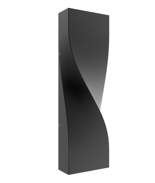 Wall S/M Up/Dn Large 20W LED Tri 1242 Lm IP65 Twist Dark Grey Alt Beam