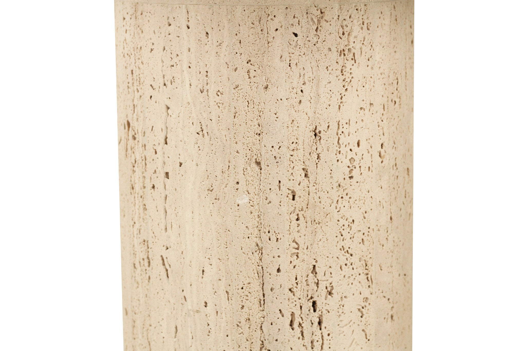 Geo Travertine Lamp 30cm