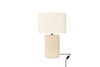 Geo Travertine Lamp 30cm
