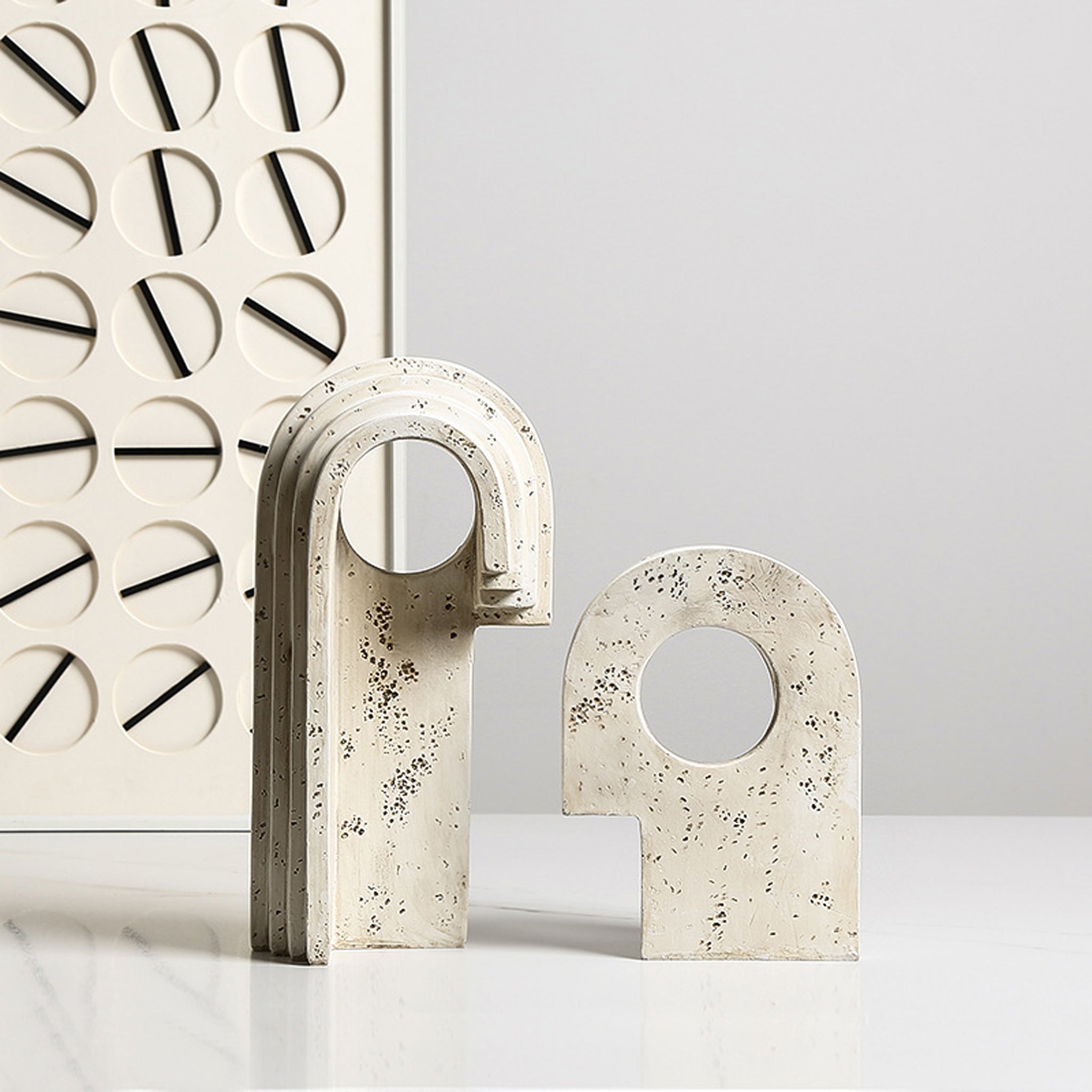 Grille Round Hole Decoration B