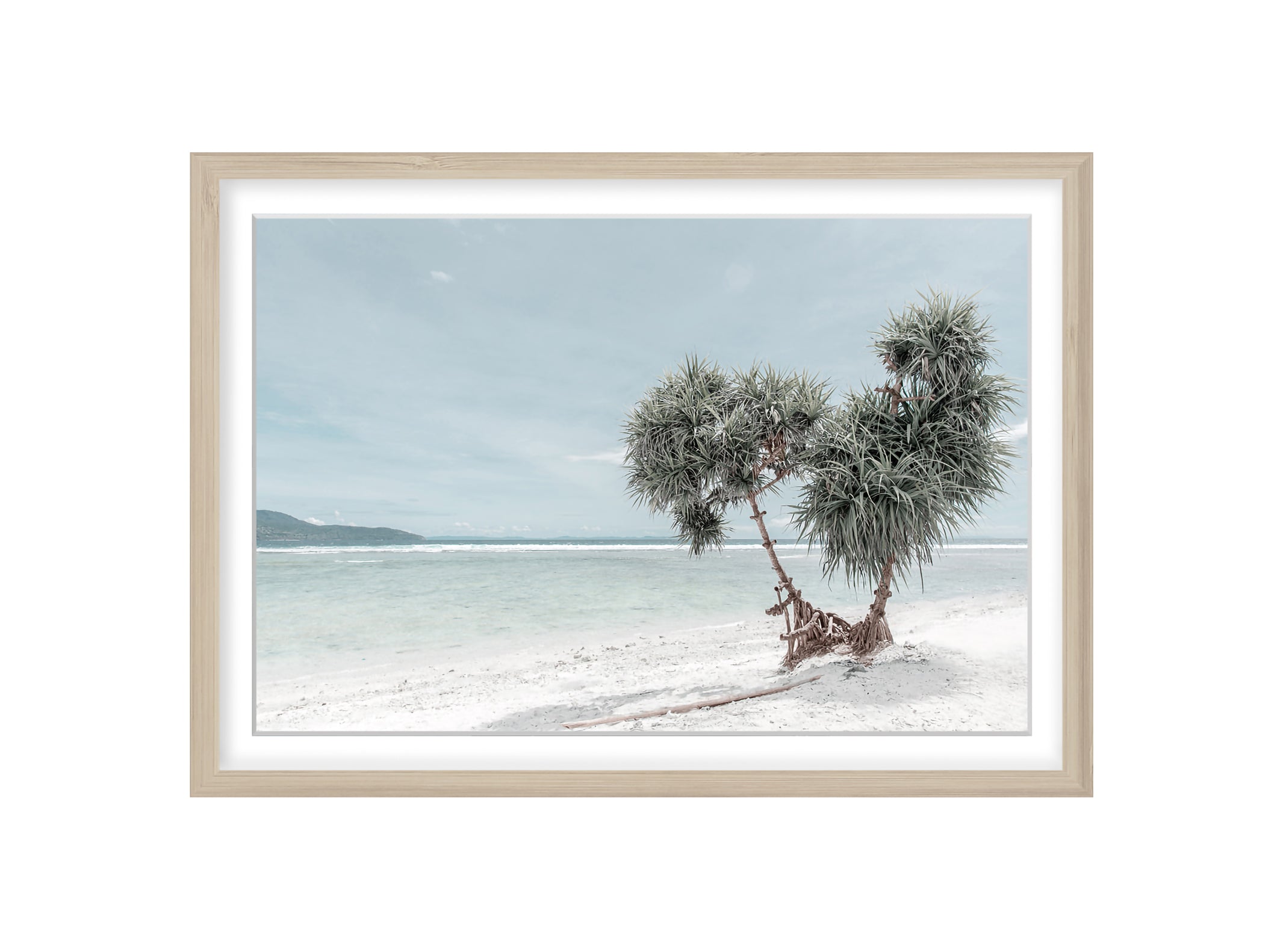 Shady Beach Print 103x73cmcm