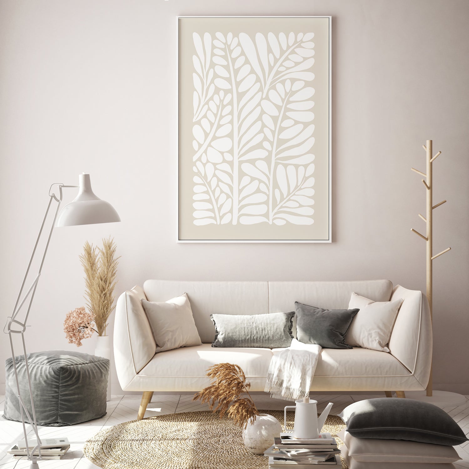 RaiseThePalms Art 63x93cm