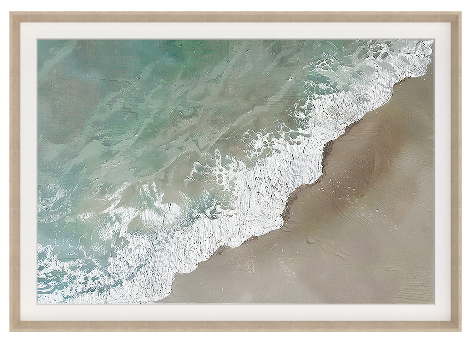 Wave Hello Paint Perspex103x73cm