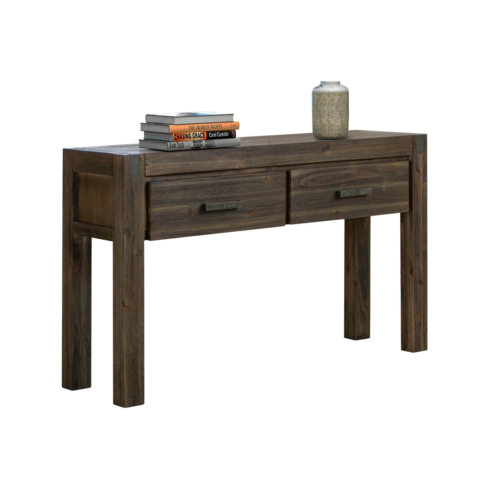 Noor Hall Table, Chocolate | Hammond & Grange