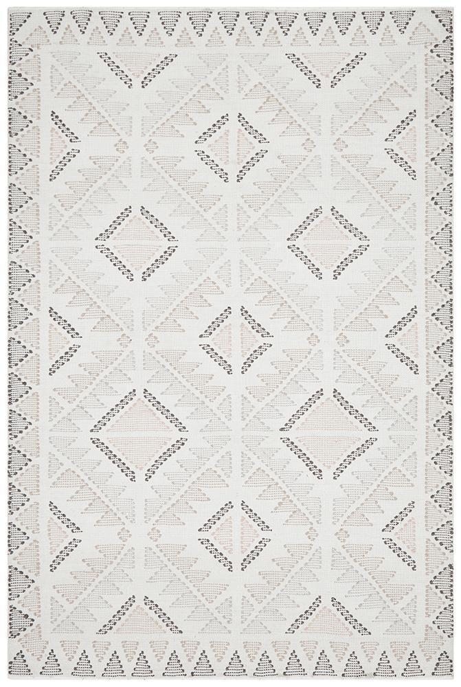 Vikas Rug white Peach