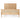 Hamilton Cane Bed - Single  - Weathered Oak
