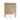 Hamilton Cane Single Bedhead - Weathered Oak