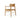 Harlow Armchair - Timber Seat - Natural
