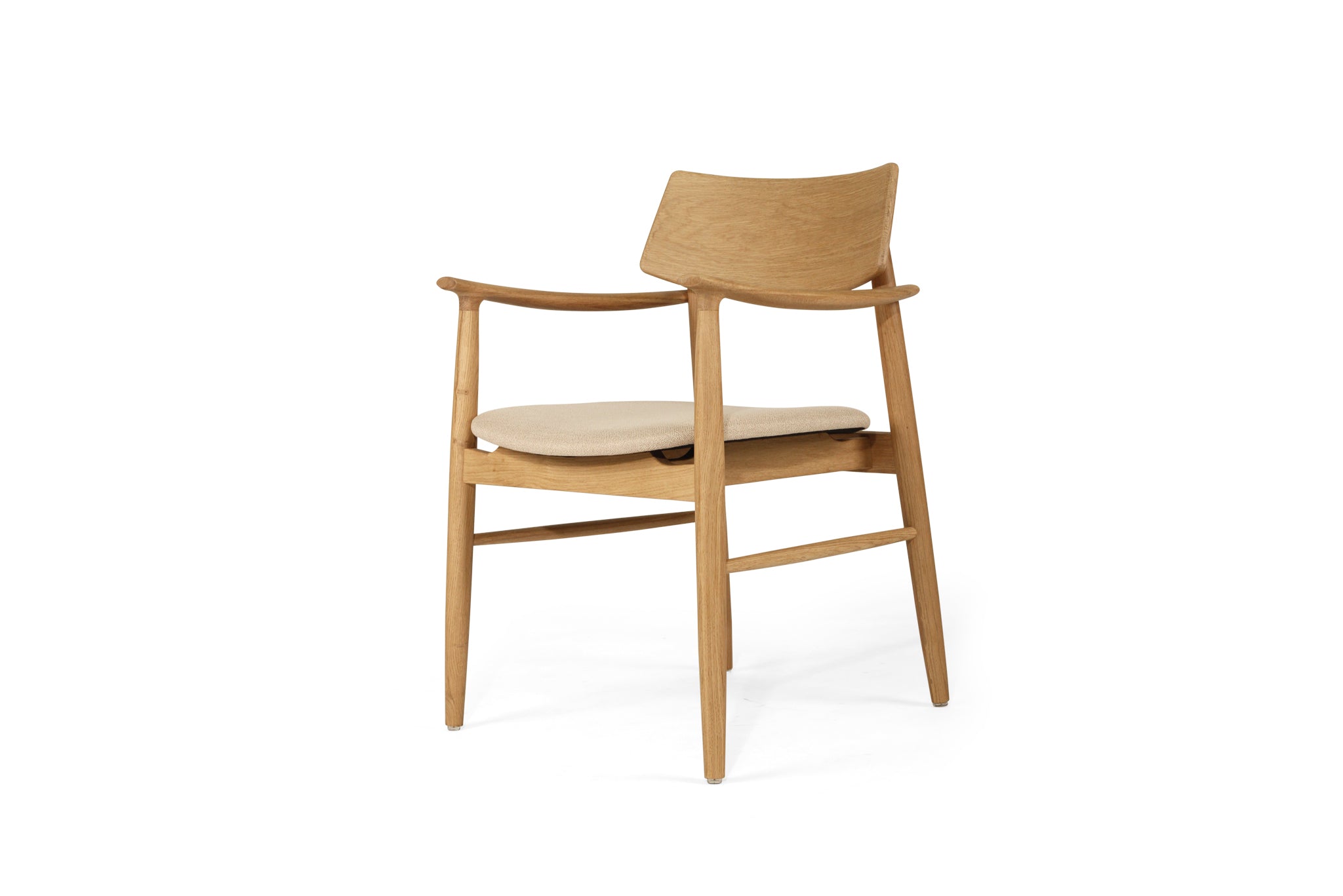 Harlow Armchair - Linen Seat - Natural