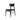 Harlow Dining Chair - Black with Timber Seat