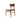 Harlow Dining Chair - Walnut with Linen Seat