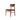 Harlow Dining Chair - Walnut with Timber Seat