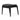 Harlow Foot Stool - Black with Leather