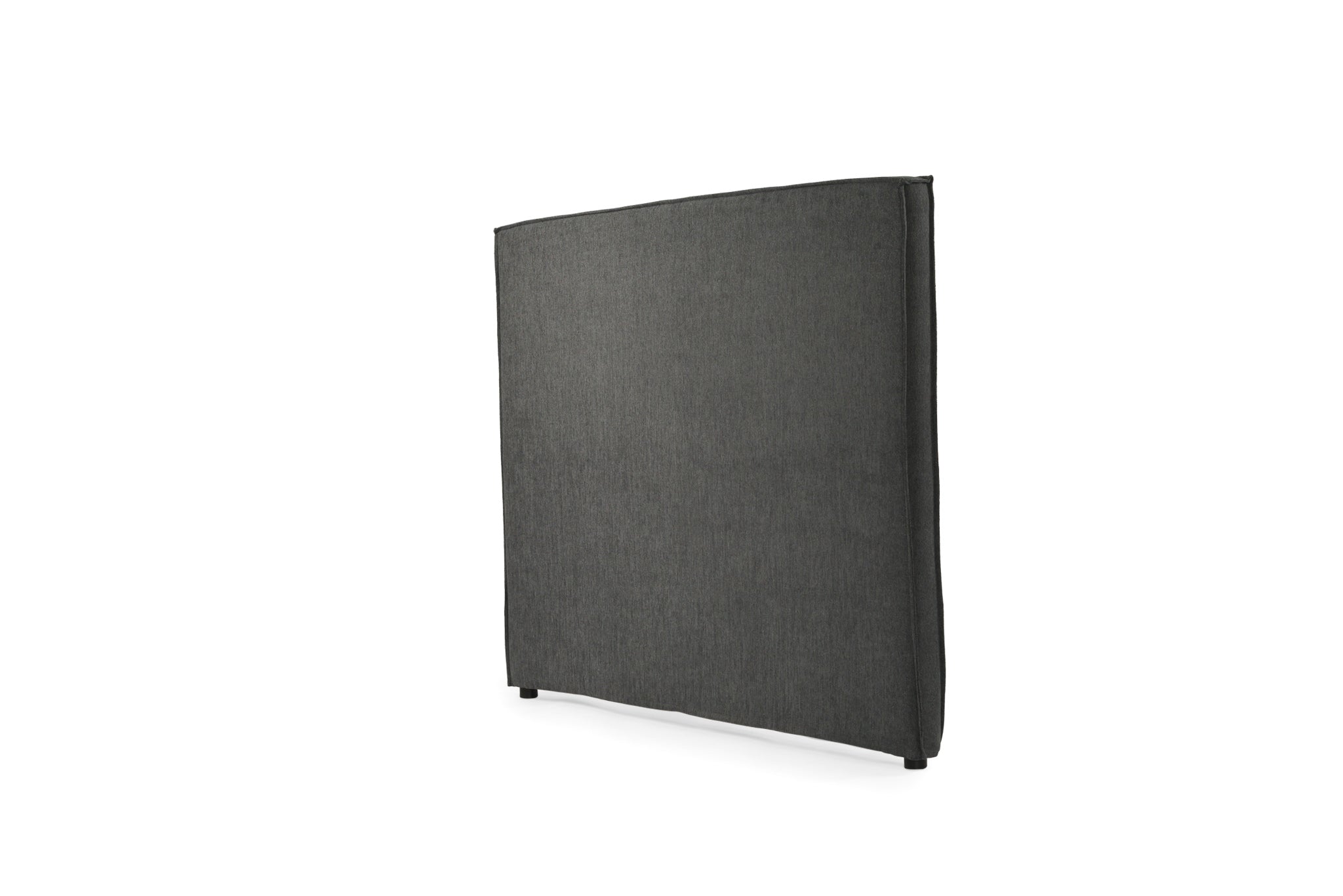 Harvey Upholstered Single Bedhead - Charcoal