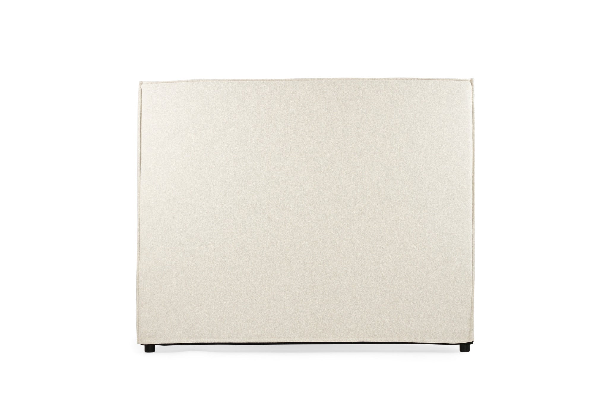Harvey Upholstered Double Bedhead - Light Grey