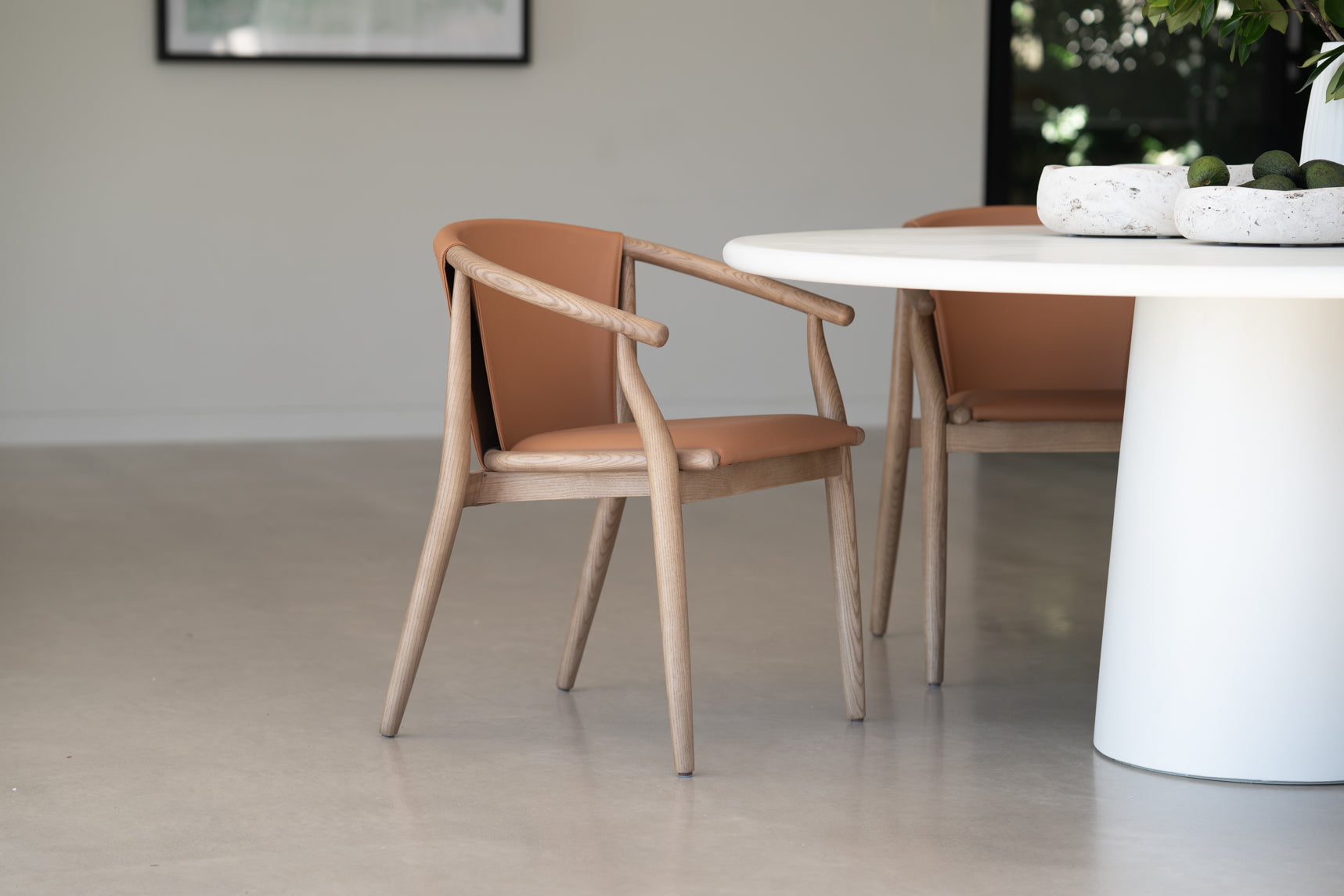 Enzo Dining Chair - Tan