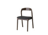 Inari Dining Chair Walnut / Black PU (Set of 2)