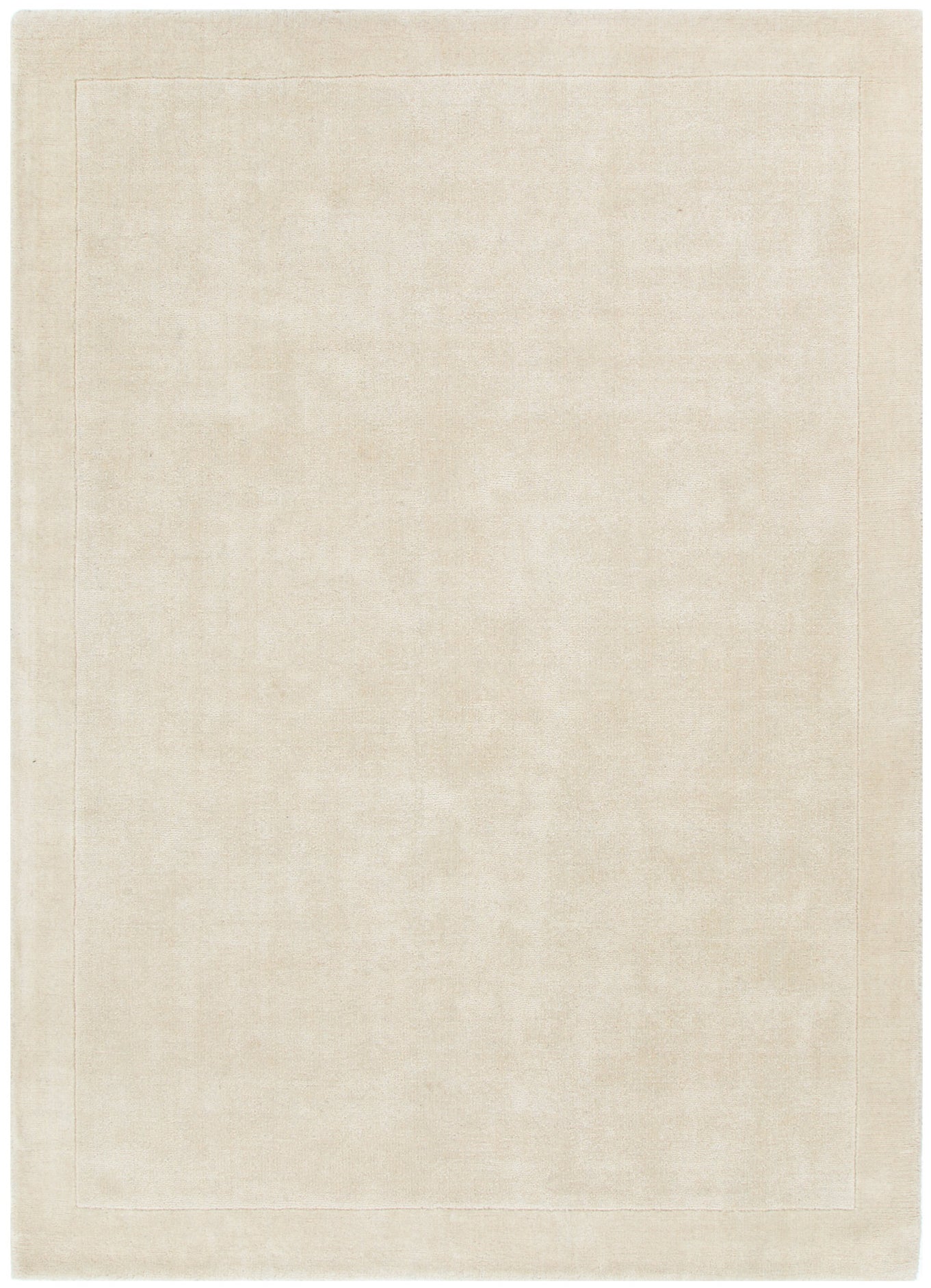 Seda Ivory Border Wool Rug