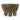 Jillian Four Leg Bowl - Forest Green
