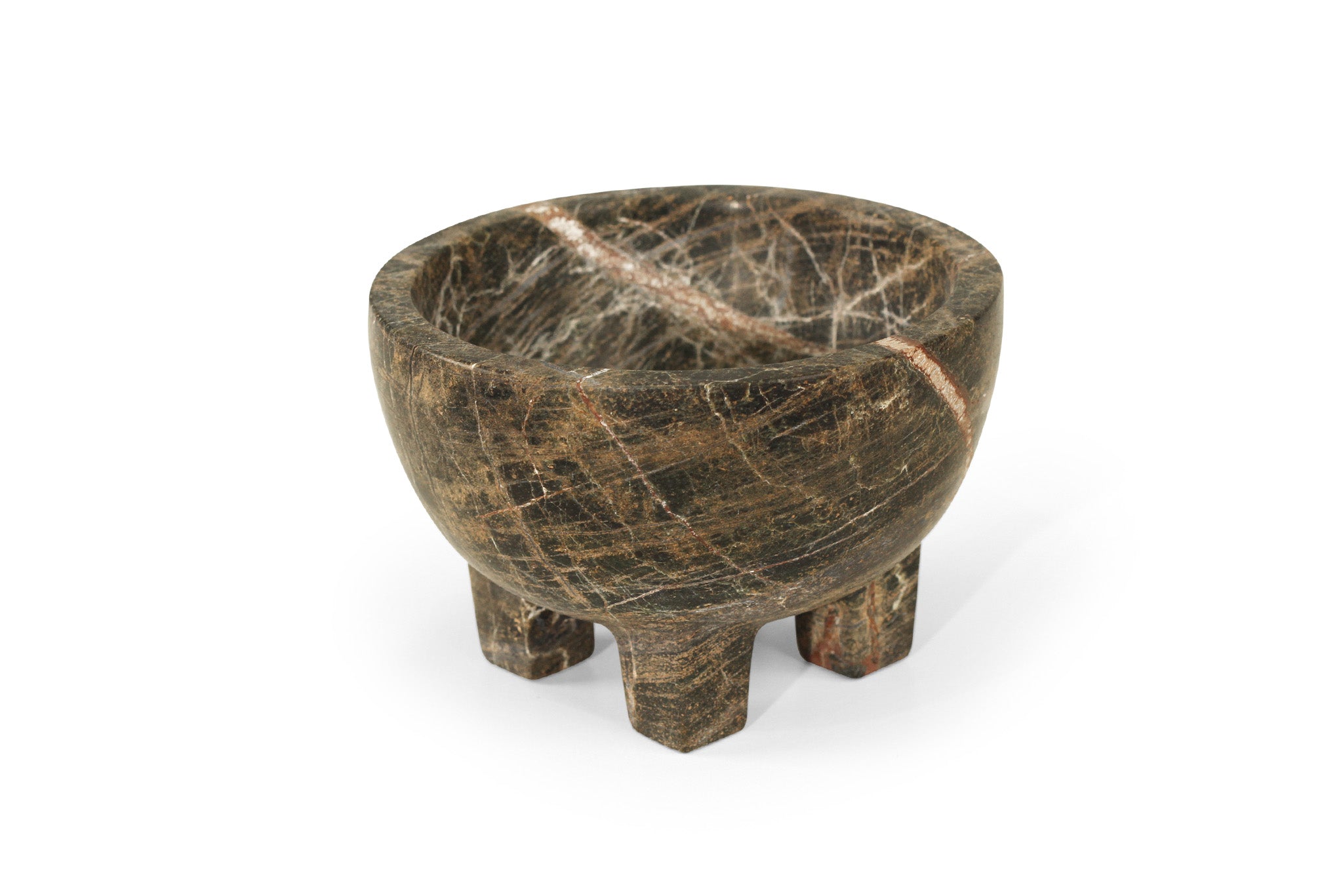 Jillian Four Leg Bowl - Forest Green
