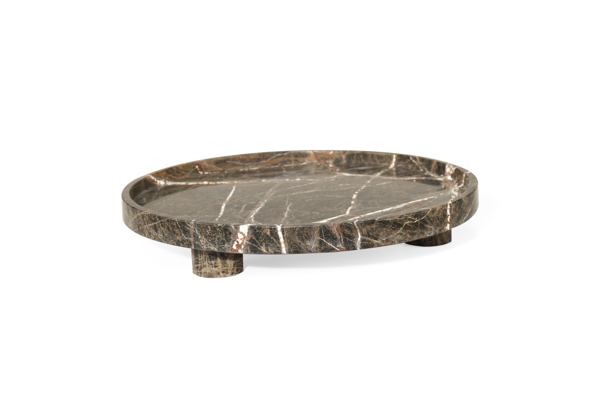 Jillian Serving Stand - Forest Green