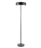 Floor ES Metal Matt Black Drum Shade OD 350 mm H1500 Round Base