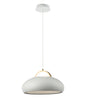 Pendant S/M LED White Dome 8W Tri 3K/4K/6K 312 Lm