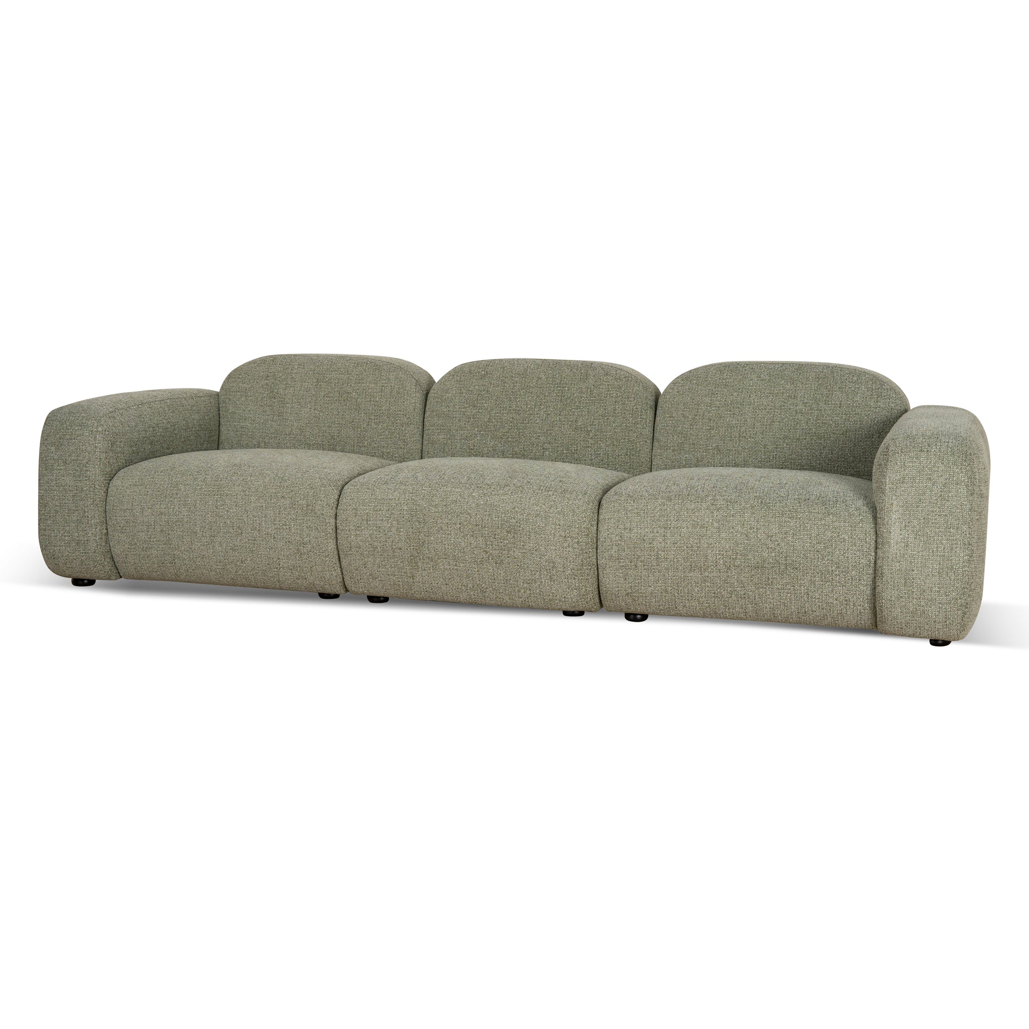 Soma 4 Seater Sofa - Coral Light Green