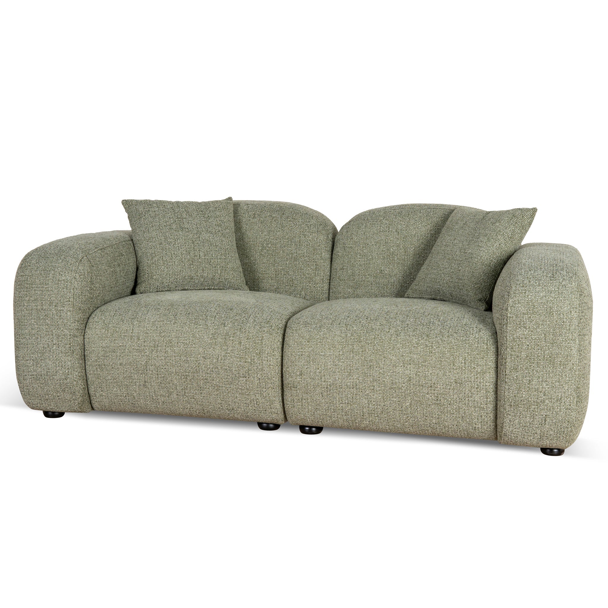 Soma 2 Seater Sofa - Coral Light Green