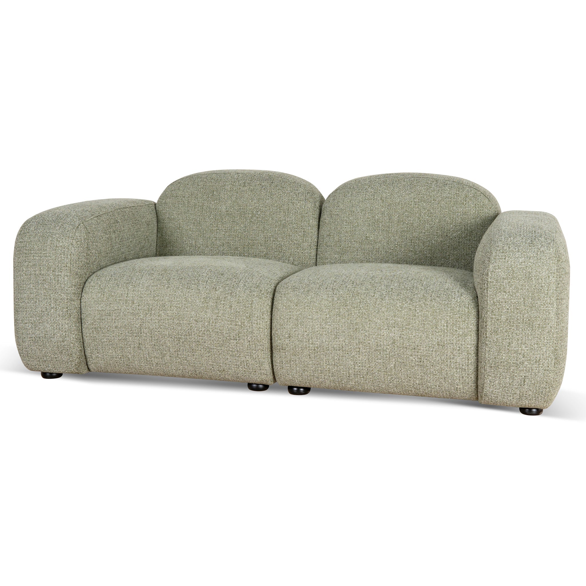 Soma 2 Seater Sofa - Coral Light Green