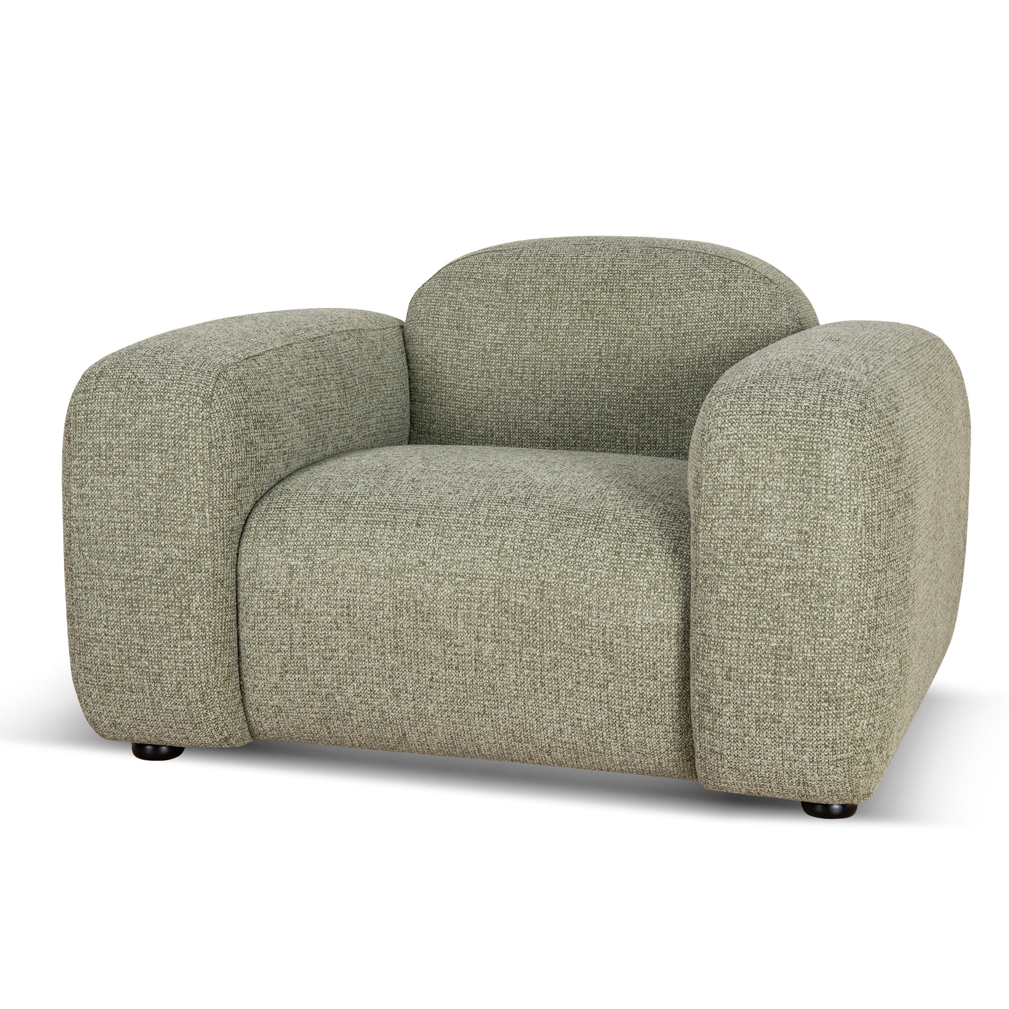 Soma Armchair - Coral Light Green