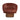 Odin Fabric Swivel Armchair - Red Bronze