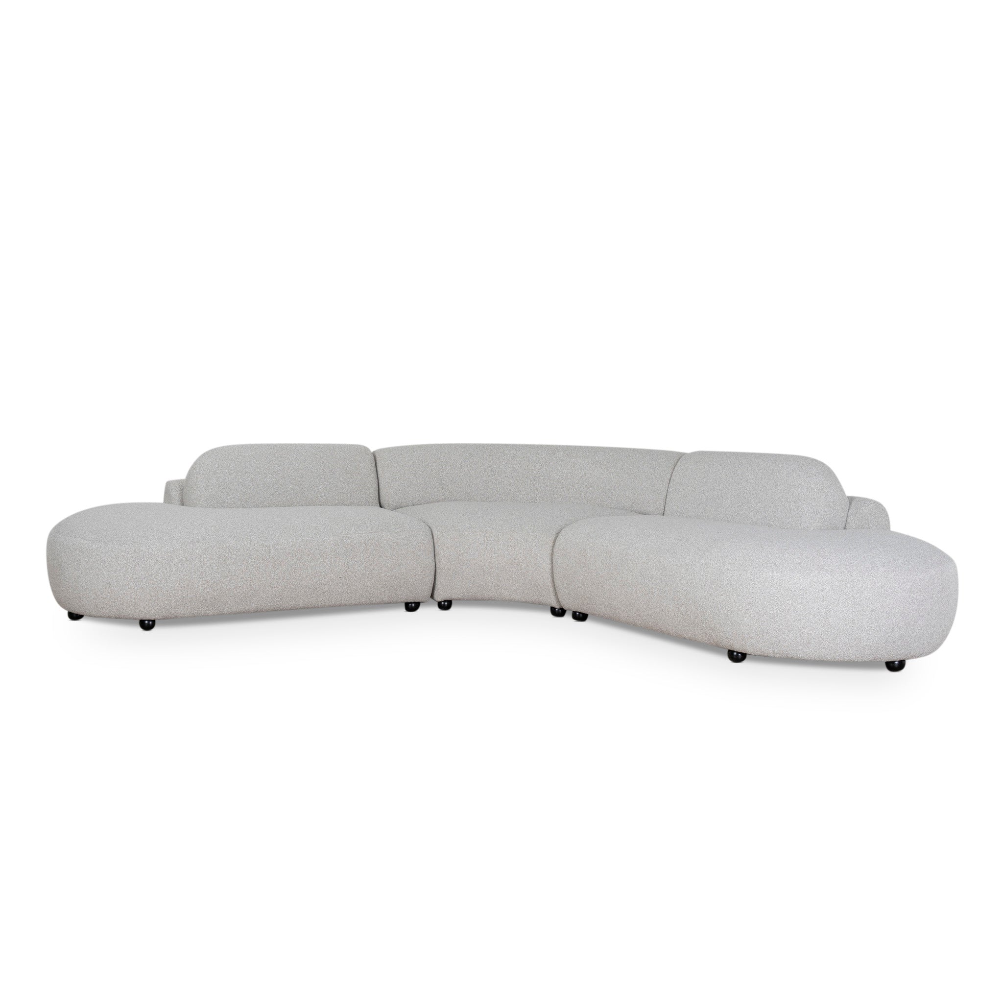 Ramiro Corner Sofa - Clay Grey