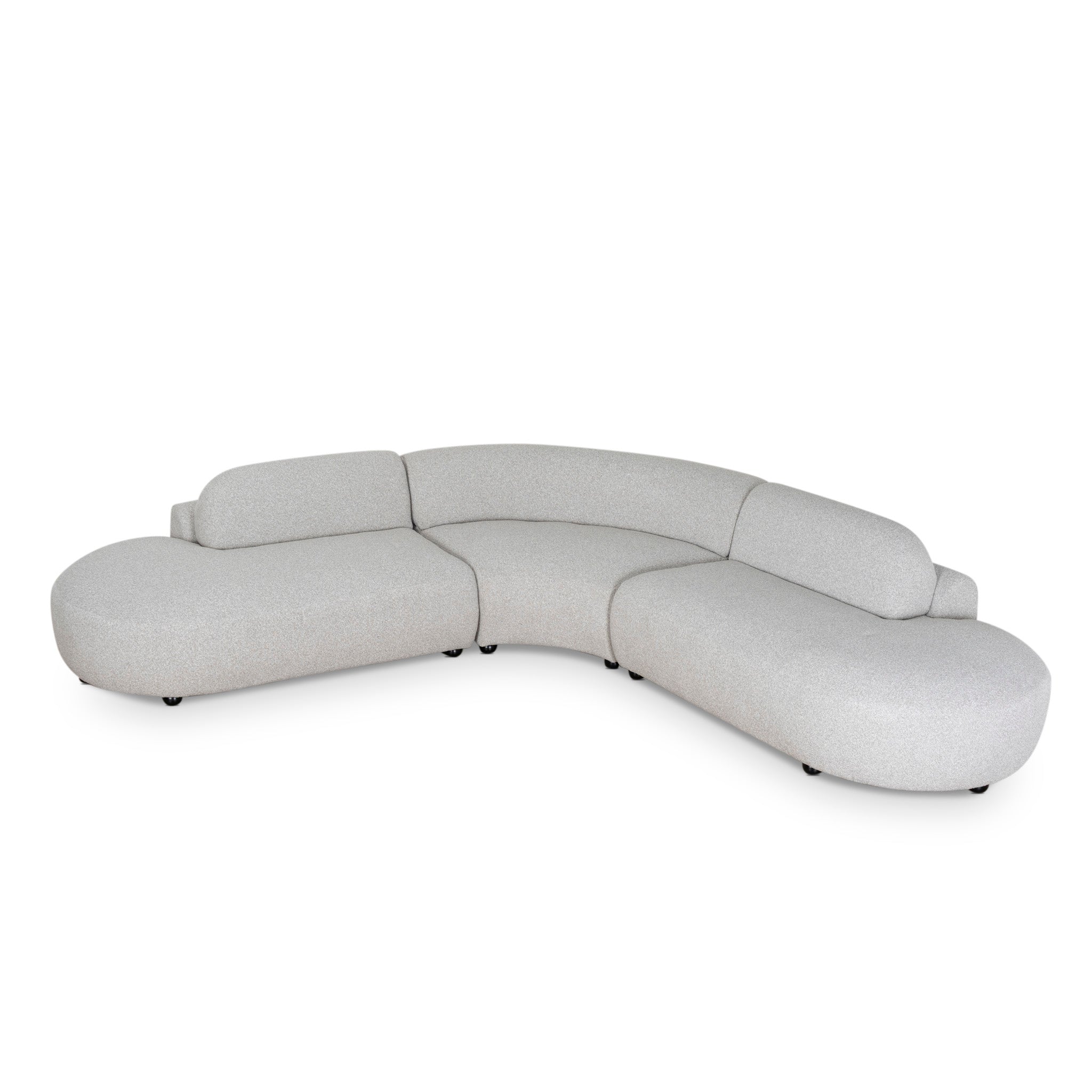 Ramiro Corner Sofa - Clay Grey