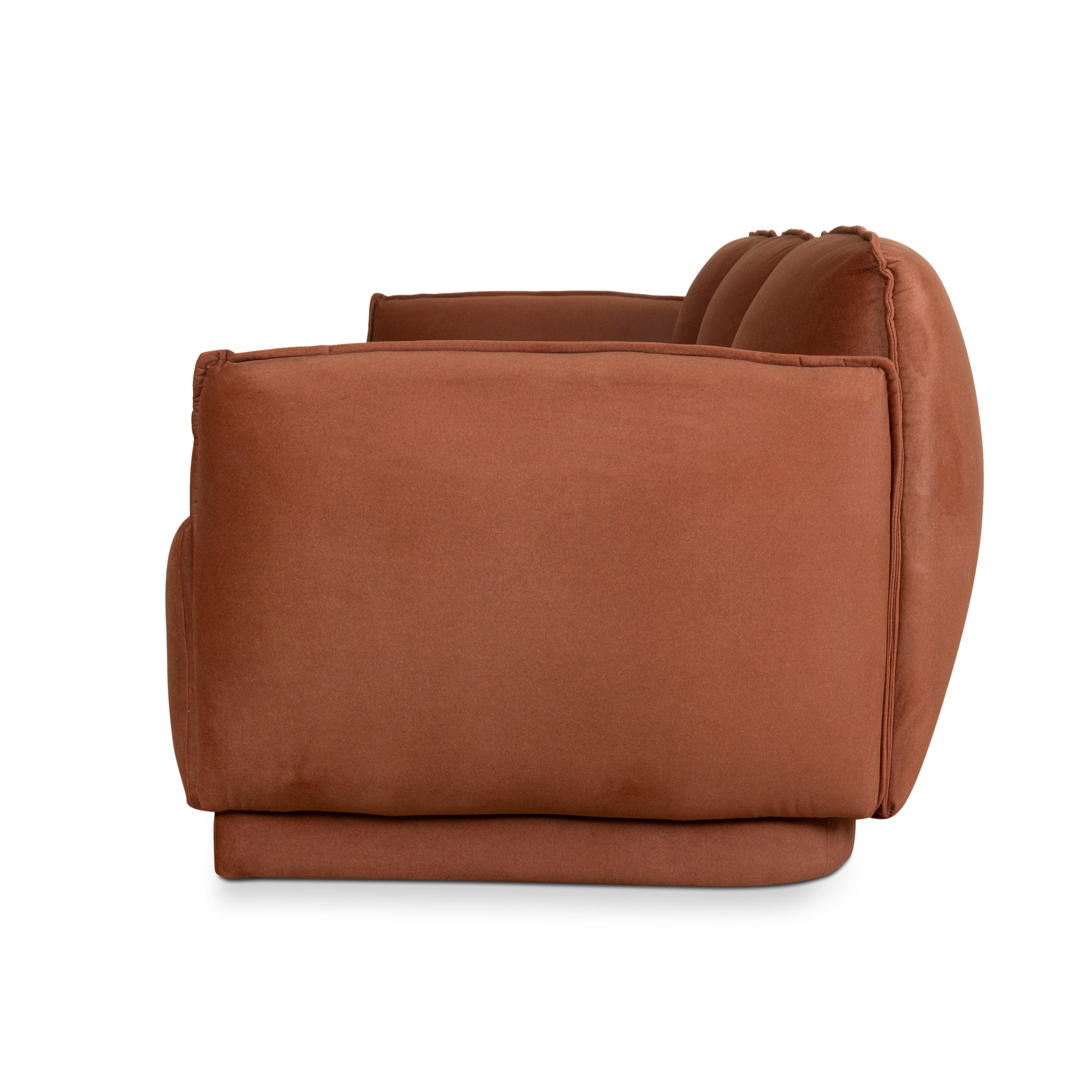 Josephine 3 Seater Sofa - Rustic Burnt Orange