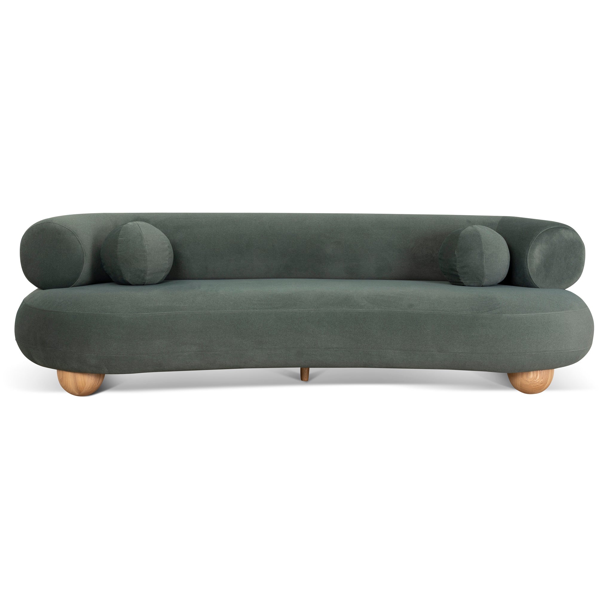 Nimbus 3 Seater Sofa - Burnt Green