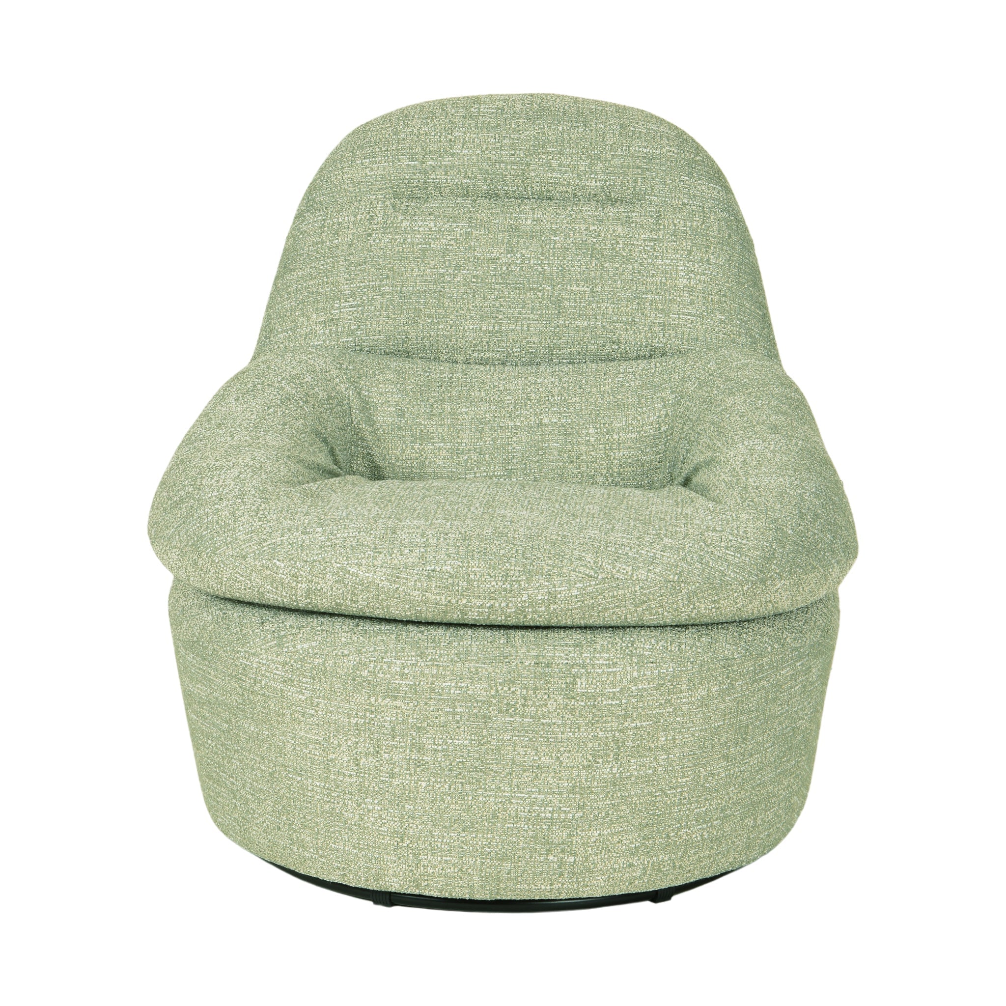 Nalini Swivel Lounge Chair - Mint Green