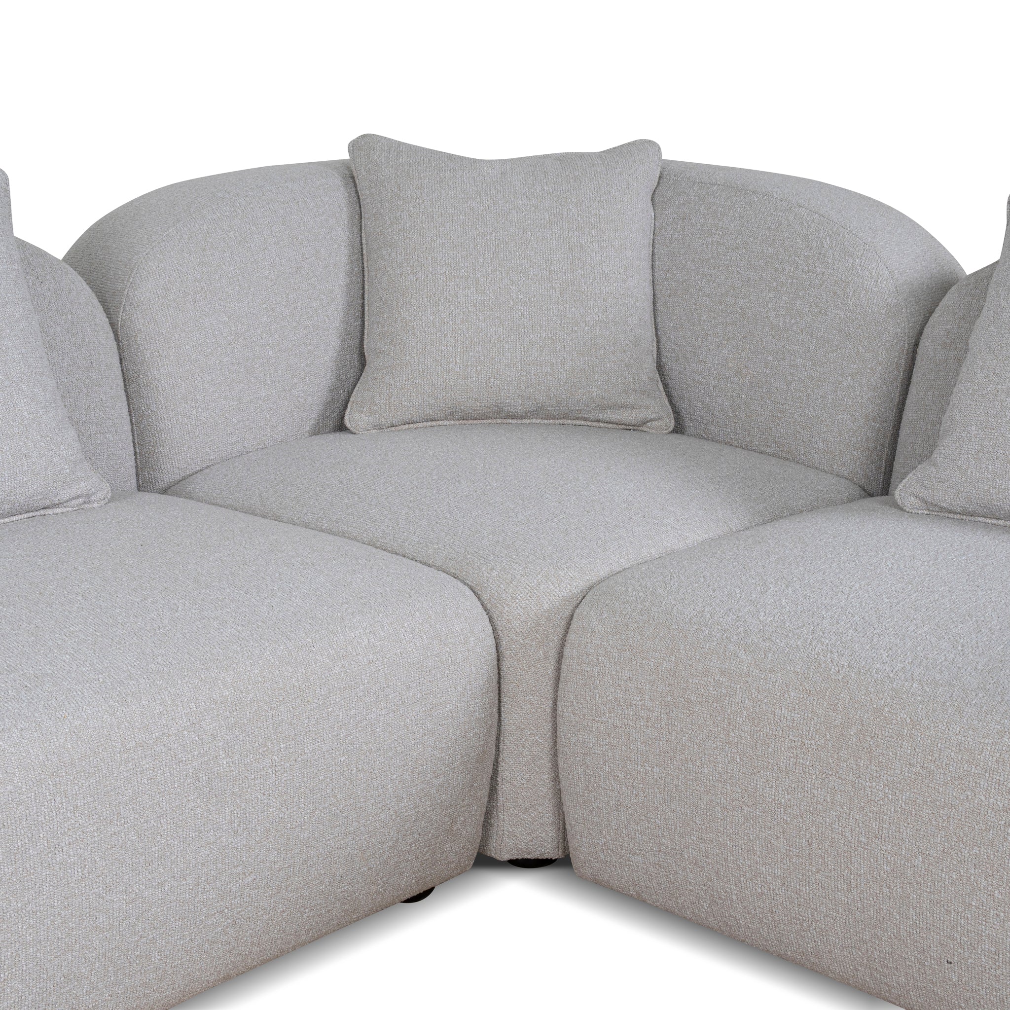 Soma Corner Option for 4 Seater Sofa - Sandstone Beige